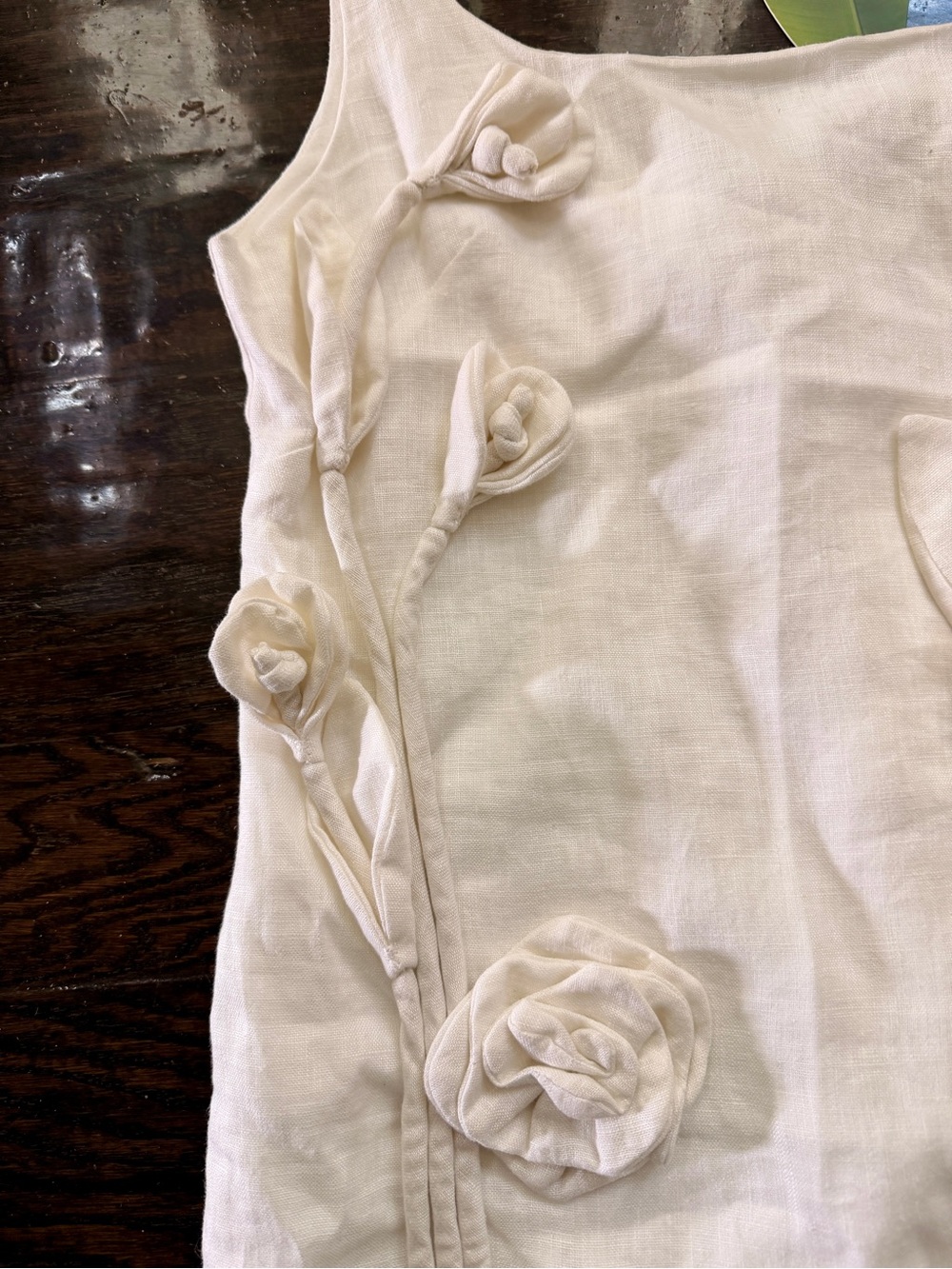 Farm Rio Floral Linen Mini Dress - Picture 3 of 9